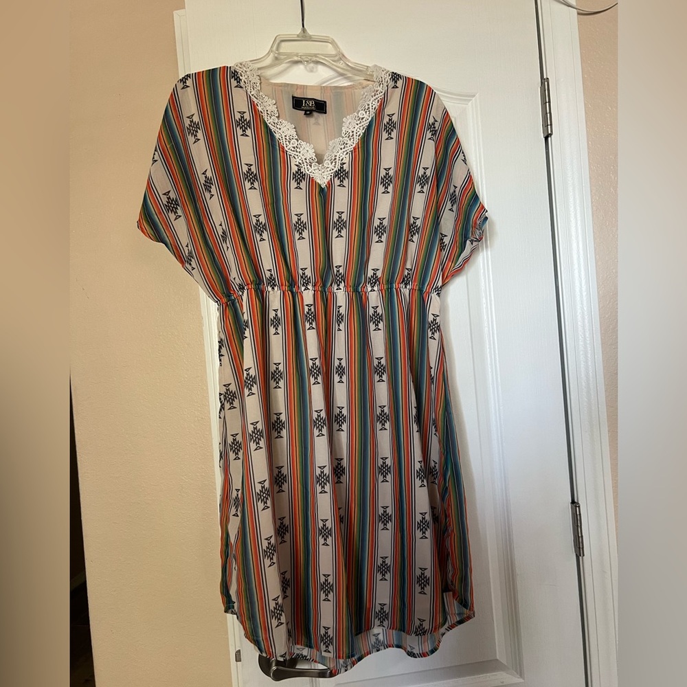 Western Print Dress